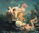 The Abduction of Deianeira by the Centaur Nessus by Louis Jean Francois Lagrenee