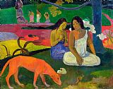 The Red Dog by Paul Gauguin