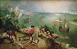 Landscape with the Fall of Icarus by Pieter the Elder Bruegel