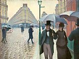Paris Street Rainy Day by Gustave Caillebotte