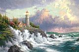 Conquering The Storms by Thomas Kinkade