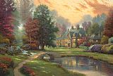 Lakeside Manor by Thomas Kinkade