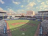 Thomas Kinkade - Yankee Stadium painting