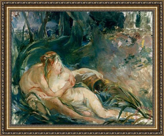 Berthe Morisot Apollo Appearing to Latone Framed Print Berthe Morisot Apollo Appearing to Latone Framed Print
