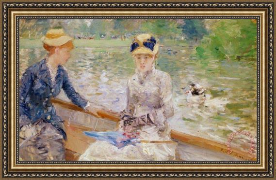 Berthe Morisot Summers Day Framed Print Berthe Morisot Summers Day Framed Print