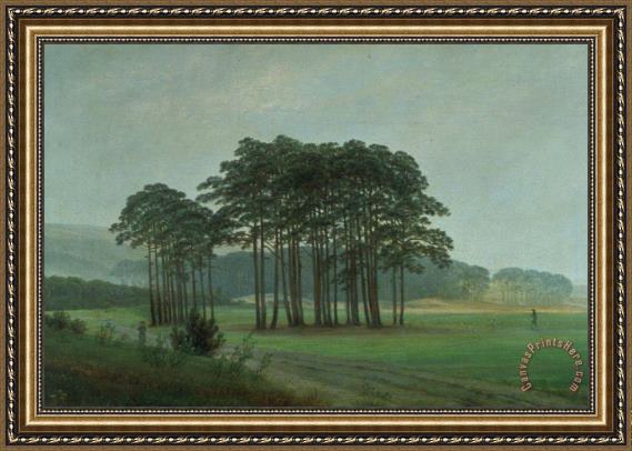 Caspar David Friedrich Midday Framed Print Caspar David Friedrich Midday Framed Print