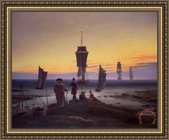 Caspar David Friedrich The Stages of Life Framed Print Caspar David Friedrich The Stages of Life Framed Print