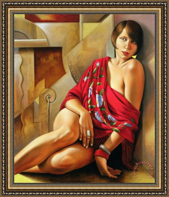 Catherine Abel Autumn Ruby Framed Print Catherine Abel Autumn Ruby Framed Print