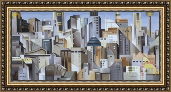 Catherine Abel Composition Looking East Framed Print Catherine Abel Composition Looking East Framed Print