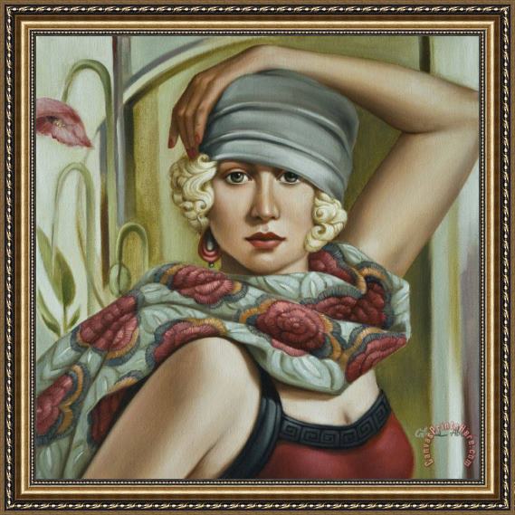 Catherine Abel Grey Cloche Framed Print Catherine Abel Grey Cloche Framed Print