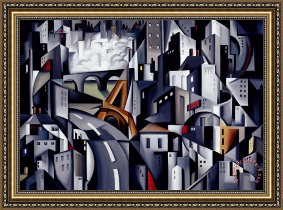 Catherine Abel La Rive Gauche Framed Print Catherine Abel La Rive Gauche Framed Print