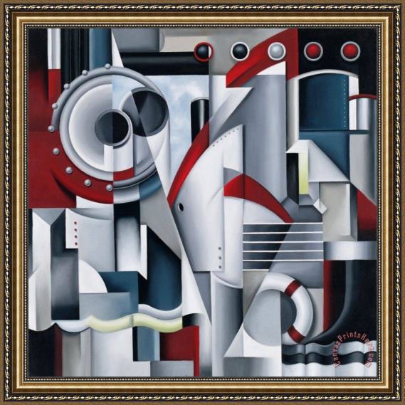 Catherine Abel Maiden Voyage Framed Print Catherine Abel Maiden Voyage Framed Print