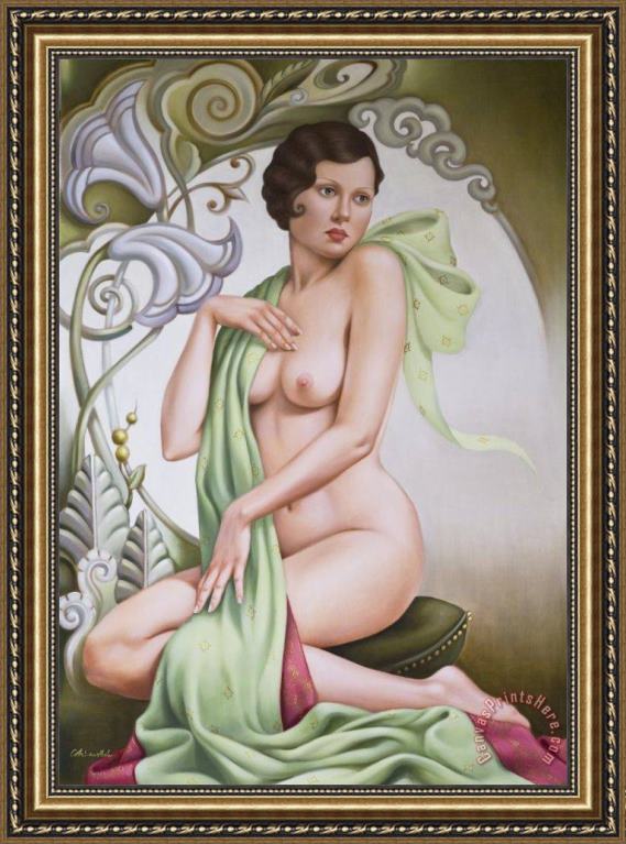 Catherine Abel Petite Libullule Framed Print Catherine Abel Petite Libullule Framed Print