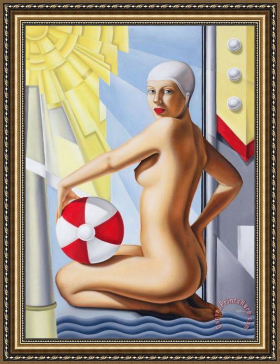 Catherine Abel Sunworshipper I Framed Print Catherine Abel Sunworshipper I Framed Print