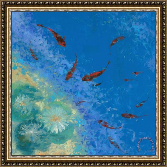 Collection 7 13 Pesciolini Rossi Framed Painting Collection 7 13 Pesciolini Rossi Framed Painting