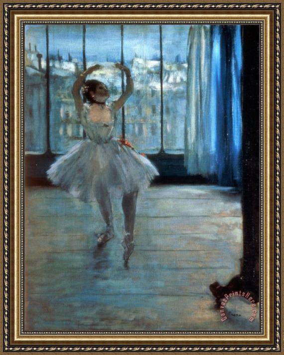 Edgar Degas Dancer in Front of a Window Framed Print Edgar Degas Dancer in Front of a Window Framed Print