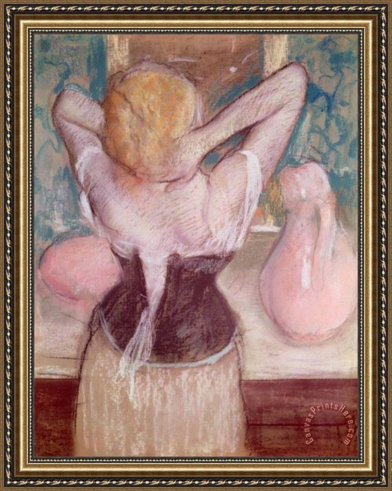 Edgar Degas La Toilette Framed Print Edgar Degas La Toilette Framed Print