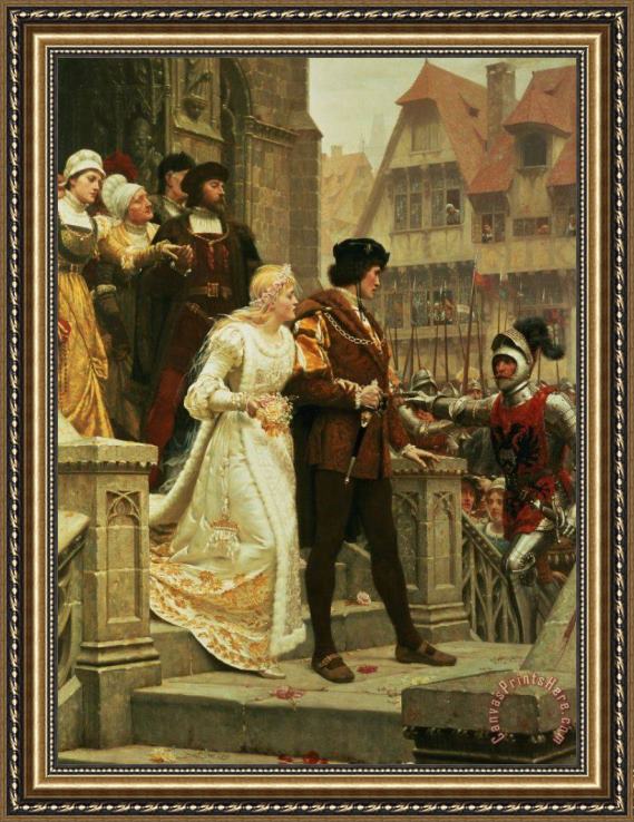 Edmund Blair Leighton Call to Arms Framed Print Edmund Blair Leighton Call to Arms Framed Print