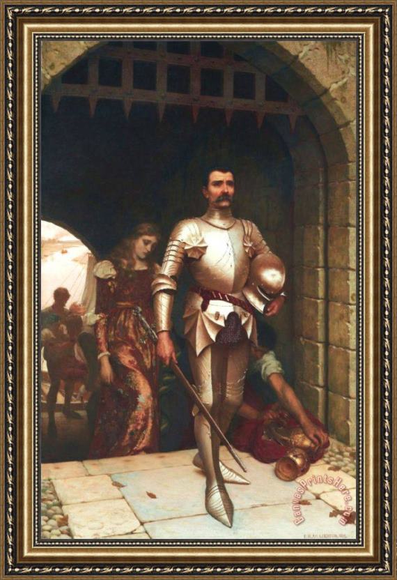 Edmund Blair Leighton Conquest Framed Print Edmund Blair Leighton Conquest Framed Print