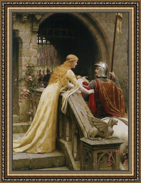 Edmund Blair Leighton God Speed Framed Print Edmund Blair Leighton God Speed Framed Print