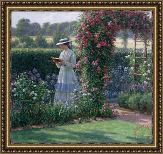 Edmund Blair Leighton Sweet Solitude Framed Print Edmund Blair Leighton Sweet Solitude Framed Print