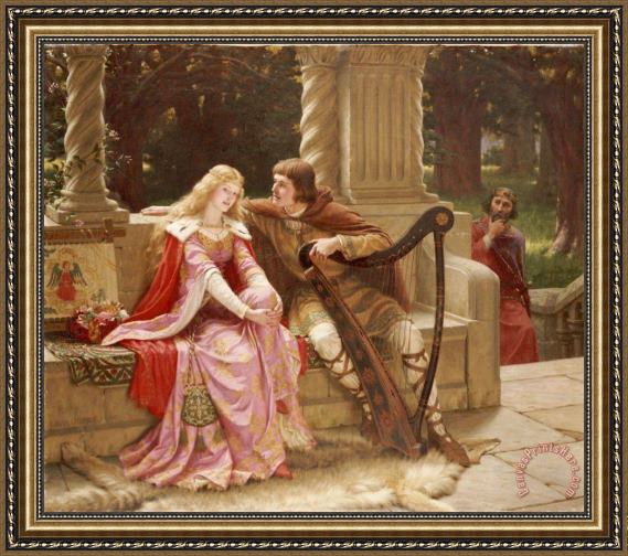 Edmund Blair Leighton The End of the Song Framed Print Edmund Blair Leighton The End of the Song Framed Print