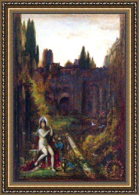 Gustave Moreau Bathsheba Framed Print Gustave Moreau Bathsheba Framed Print