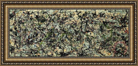 Jackson Pollock Lucifer 1947 Framed Print Jackson Pollock Lucifer 1947 Framed Print