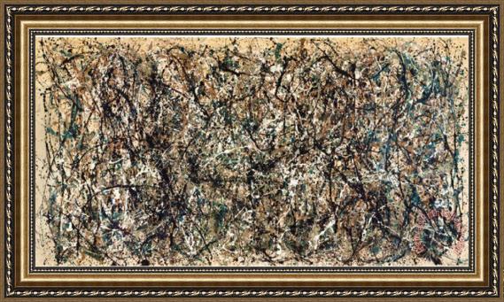 Jackson Pollock One No 31 Framed Print Jackson Pollock One No 31 Framed Print