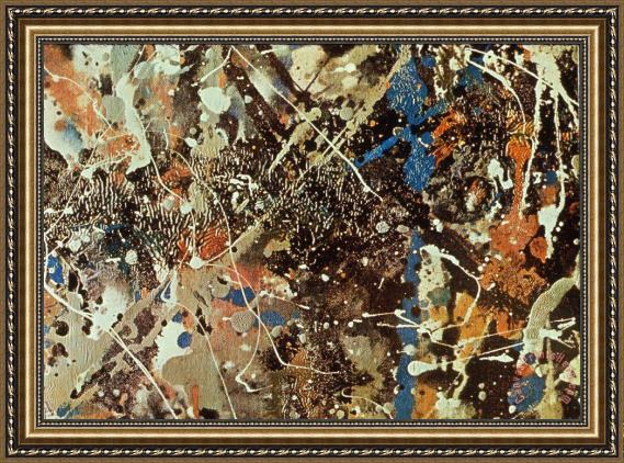 Jackson Pollock Untitled Ii Framed Print Jackson Pollock Untitled Ii Framed Print