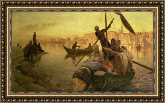 Joseph Farquharson In Cairo Framed Print Joseph Farquharson In Cairo Framed Print