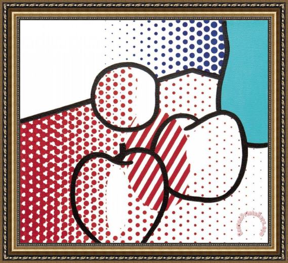 Roy Lichtenstein Apples Framed Print Roy Lichtenstein Apples Framed Print