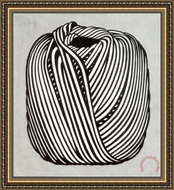 Roy Lichtenstein Ball of Twine 1963 Framed Print Roy Lichtenstein Ball of Twine 1963 Framed Print