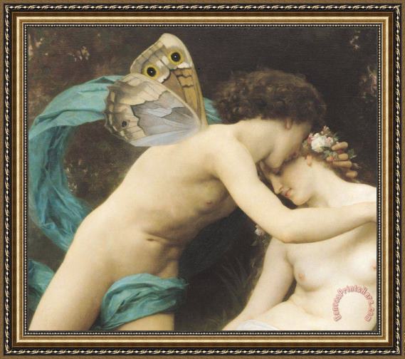 William Adolphe Bouguereau Flora and Zephyr Framed Print William Adolphe Bouguereau Flora and Zephyr Framed Print