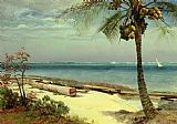Tropical Coast by Albert Bierstadt
