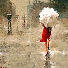 Red And White by Andre Kohn