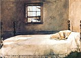 Master Bedroom by andrew wyeth