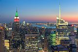 Top of the Rock Twilight I by Clarence Holmes