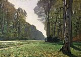 Claude Monet - Le Pave de Chailly painting