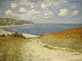 Claude Monet - Path in the Wheat at Pourville painting