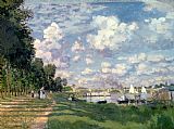 The Marina at Argenteuil by Claude Monet