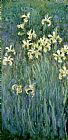 The Yellow Irises by Claude Monet