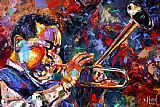 Debra Hurd - Dizzy Gillespie painting