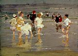 Children on the Beach by Edward Henry Potthast