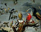 Frans Snijders - Concert of Birds painting