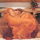Frederic Leighton - Flaming June - 1895 painting