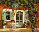 Collection 7 - Al Fresco In Cortile painting