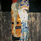 Gustav Klimt - The Three Ages Of Woman painting
