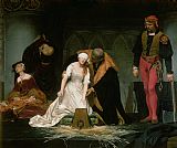 Hippolyte Delaroche - The Execution of Lady Jane Grey painting