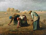 Jean-Francois Millet - The Gleaners painting